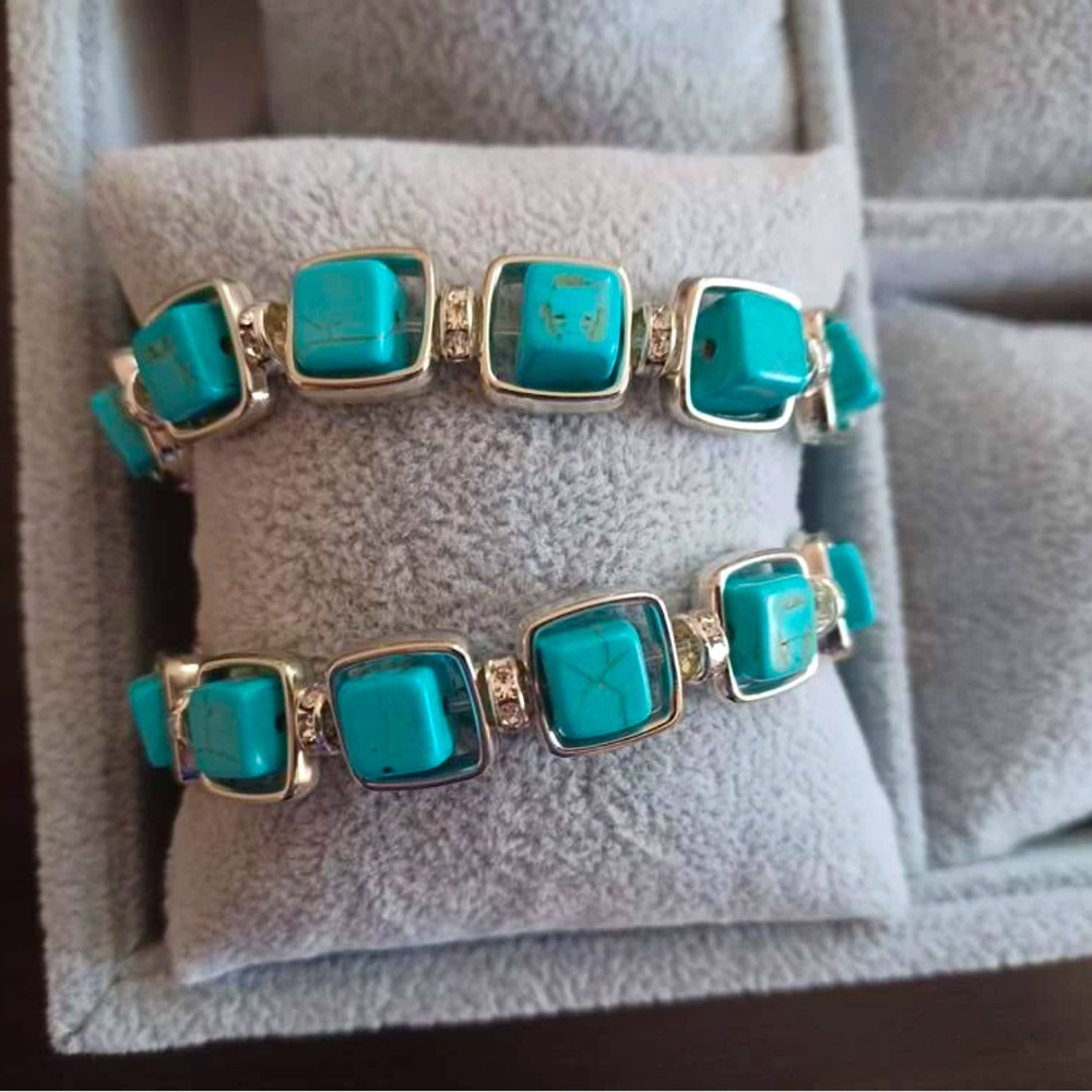 Beaded Turquoise Bracelet